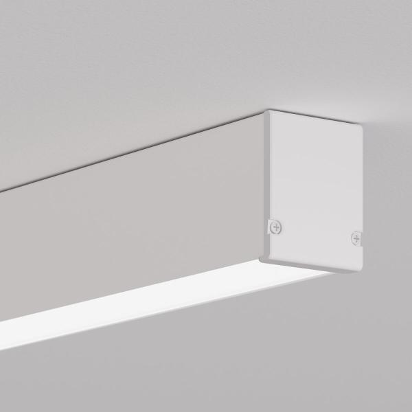 Schutzkappe vermindert Lichtaustritt an LED-Profilen